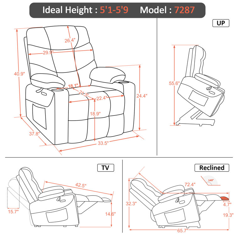 Roder power lift assist recliner new arrivals